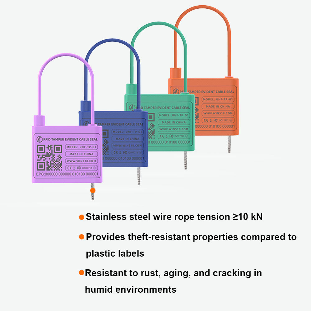 Three-state UHF RFID Tamper Evident Seal
