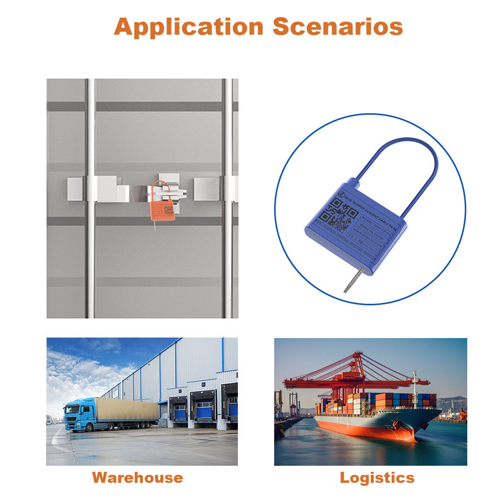 Three-state UHF RFID Tamper Evident Seal