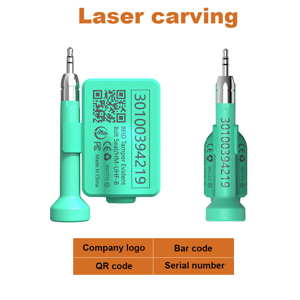 Electronic UHF RFID Tamper Evident Bolt Lead Seal